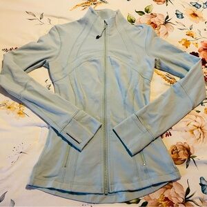 Lululemon define jacket in light blue - size 4
